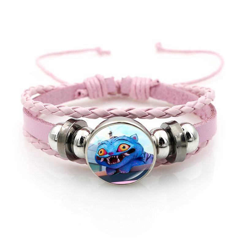 KPop Dämonenjäger Armband Cartoon Anime Cosplay Armband Gewebte Seilkette Anhänger Modeaccessoires Mädchen Peripherie für Fans von Joom DACH