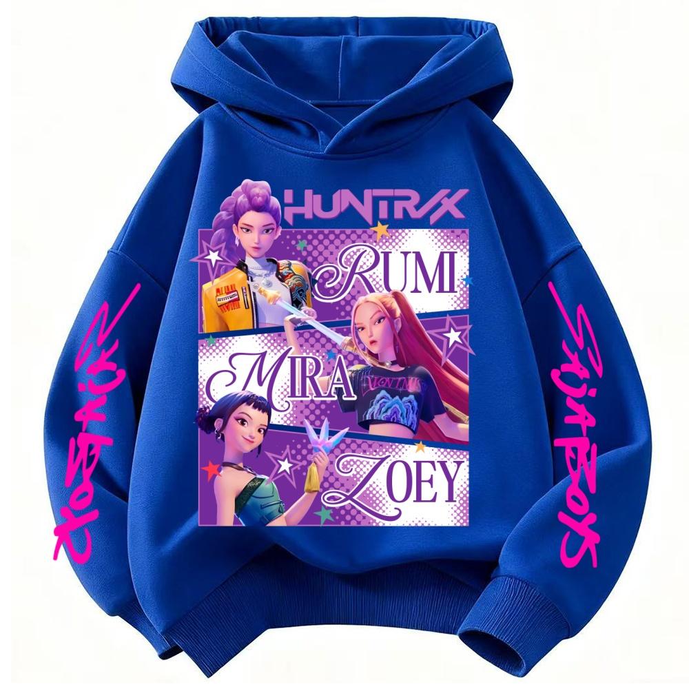 KPop Dämonenjäger Hoodie Kinderkleidung Prinzessin Mädchen Kleidung Mode Jungen Kleidung Frühling Herbst Sweatshirt Kinderoberteile 160 von Joom DACH