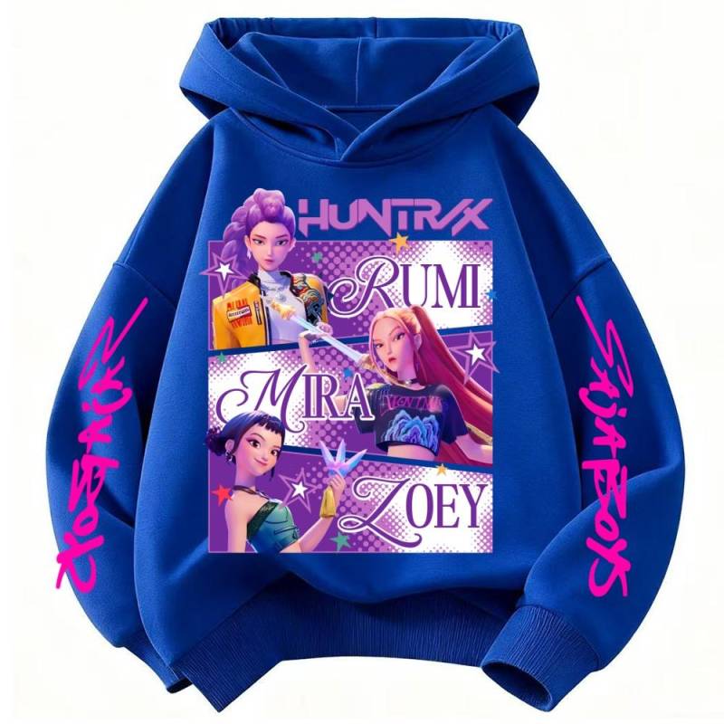 KPop Dämonenjäger Hoodie Kinderkleidung Prinzessin Mädchen Kleidung Mode Jungen Kleidung Frühling Herbst Sweatshirt Kinderoberteile 160 von Joom DACH