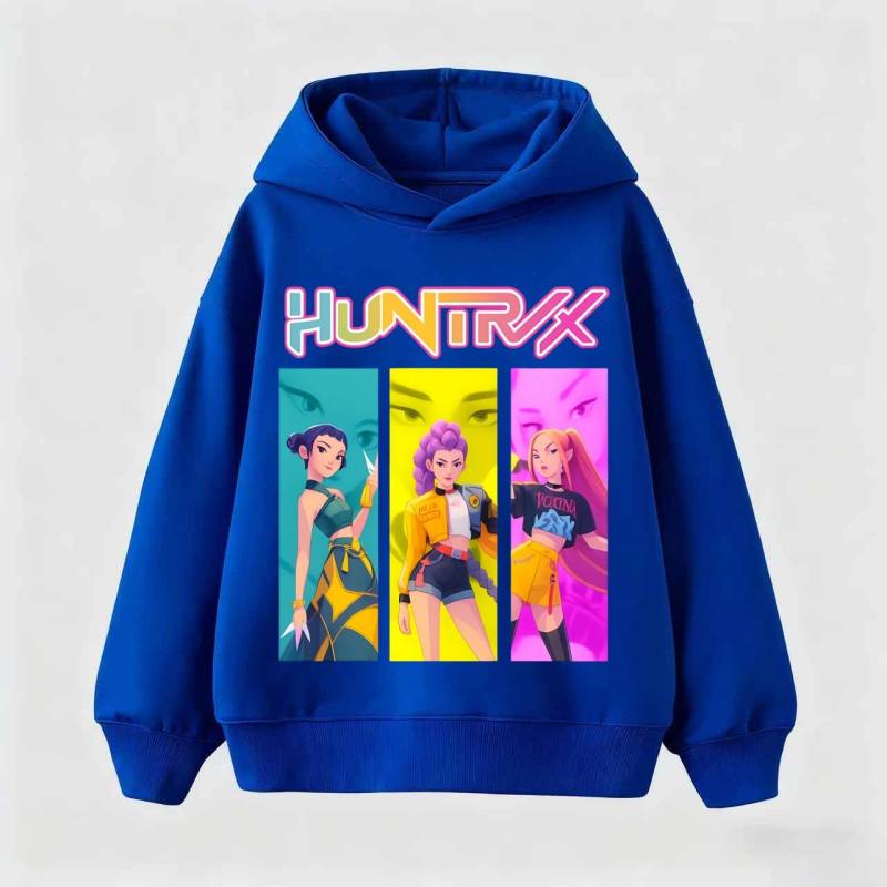 KPop Dämonenjäger Hoodies Baby Mädchen Jungen Kleidung Mode Lässige Kapuzenpullover K-Pop Dämonenjäger Pullover Kinder Outfits Gif 100 von Joom DACH