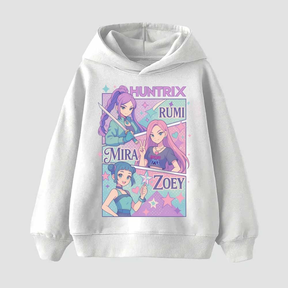 KPop Dämonenjäger Hoodies Baby Mädchen Jungen Kleidung Mode Lässige Kapuzenpullover K-Pop Dämonenjäger Pullover Kinder Outfits Gif 140 von Joom DACH