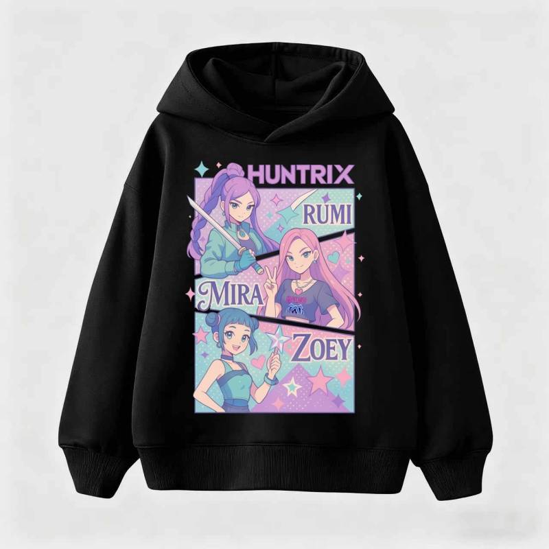 KPop Dämonenjäger Hoodies Baby Mädchen Jungen Kleidung Mode Lässige Kapuzenpullover K-Pop Dämonenjäger Pullover Kinder Outfits Gif 140 von Joom DACH