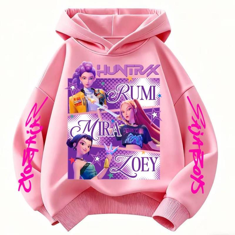 KPop Dämonenjäger Huntrix Hoodie Kinderkleidung Prinzessin Mädchen Kleidung Mode Jungen Kleidung Frühling Herbst Sweatshirt Kinderoberteile 130 KPop Dämonenjäger Huntrix Hoodie Kinderkleidung Prinzessin Mädchen Kleidung Mode Jungen Kleidung Frühling Herbst Sweatshirt Kinderoberteile 130 von Joom DACH