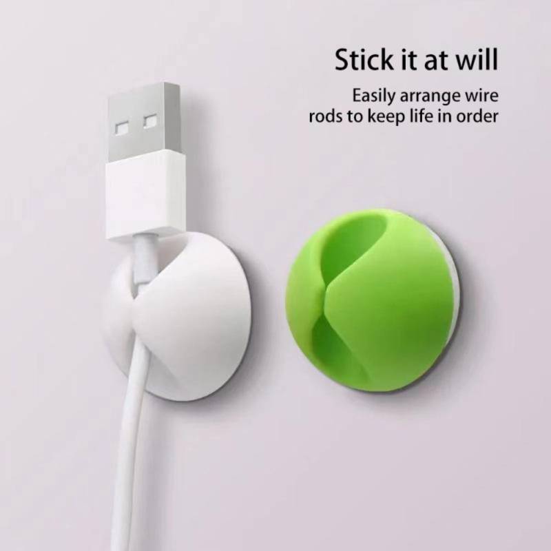 Kabel Wickler Kopfhörer Kabel Organizer Desktop Draht Lagerung Ladegerät Kabel Halter Clips Für Telefon Aufladen USB Kabel grün von Joom DACH