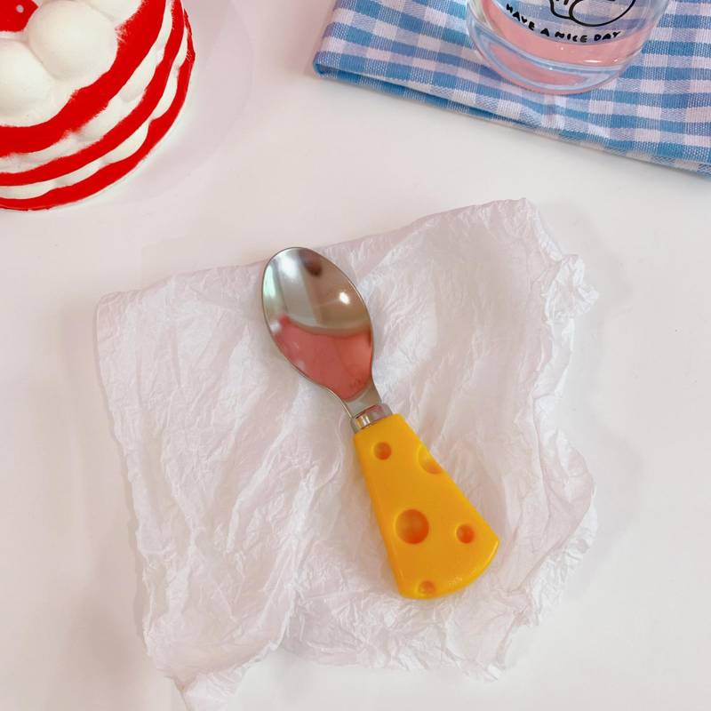 Käse Besteck Edelstahl Kuchen Geschirr Niedliches Dessert Besteck für von Joom DACH