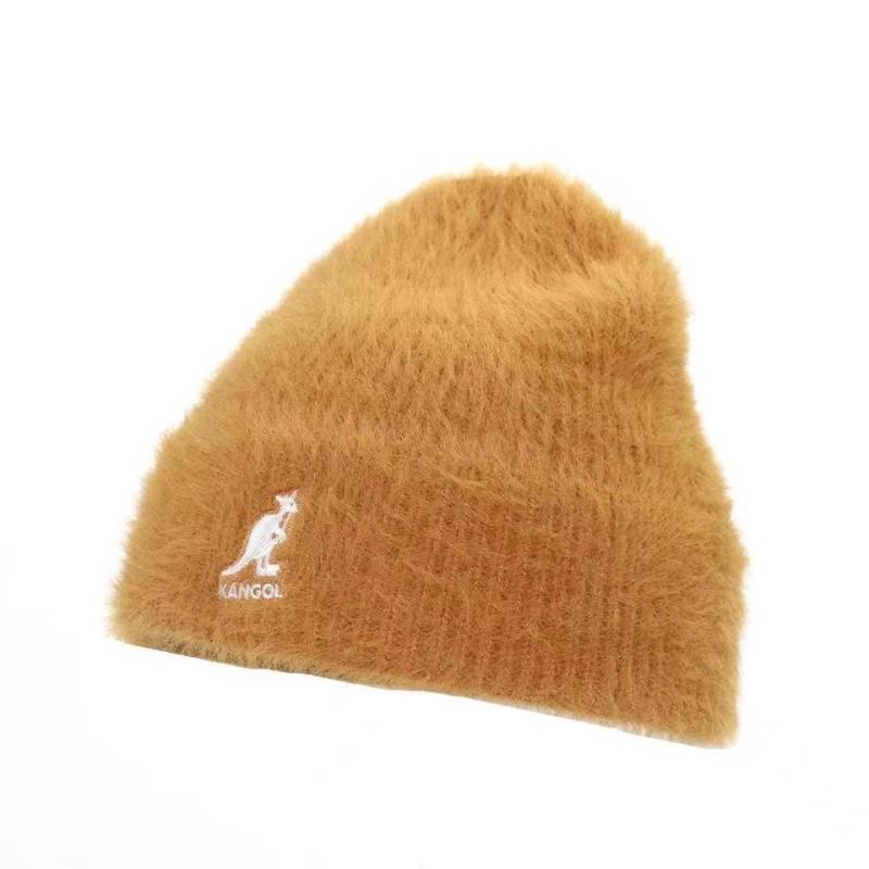 Kangol Kangaroo Plüsch-Strickmütze aus Wolle – Warmer und trendiger Baotou für Herbst/Winter. One Size von Joom DACH
