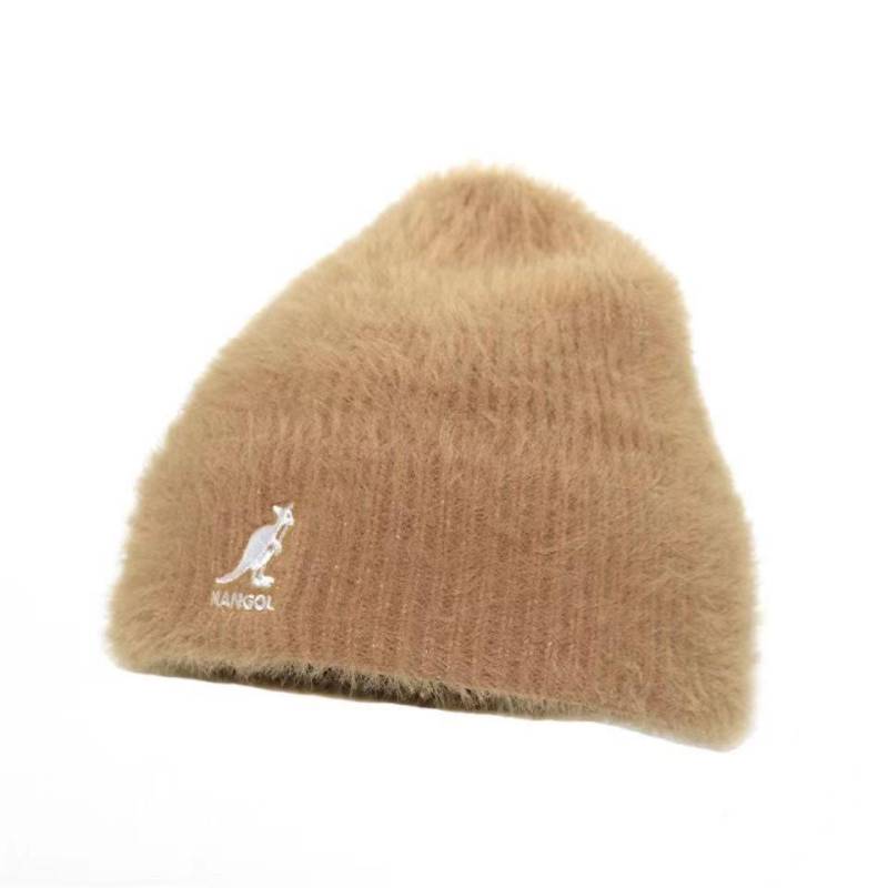 Kangol Kangaroo Plüsch-Strickmütze aus Wolle – Warmer und trendiger Baotou für Herbst/Winter. One Size von Joom DACH