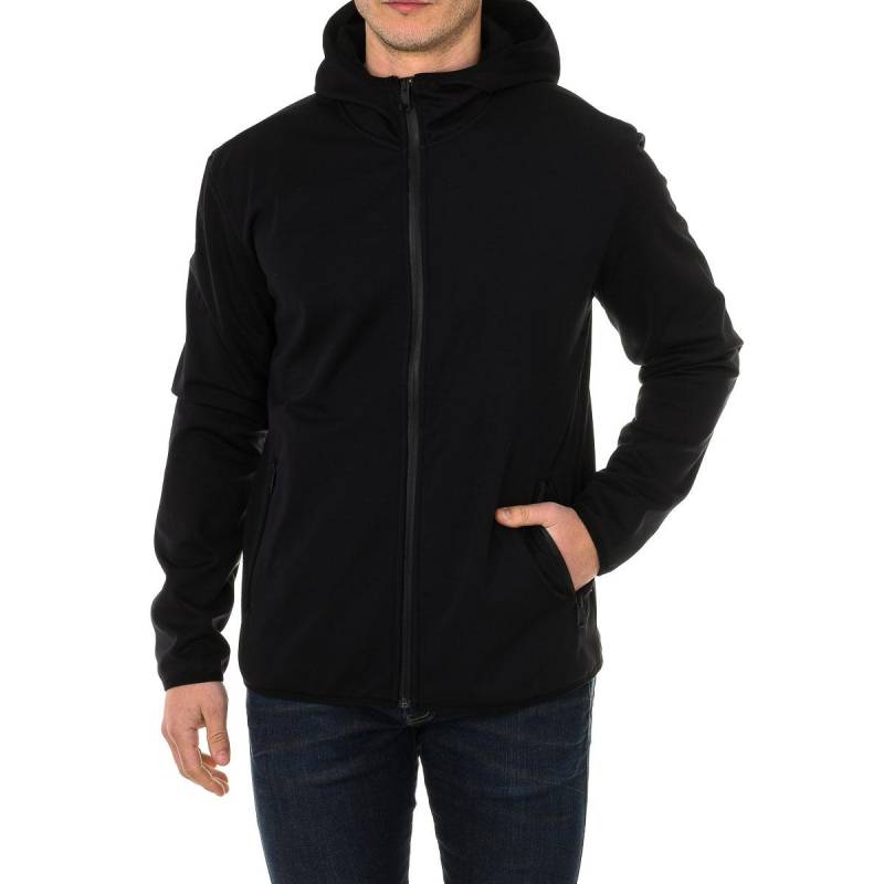 Kapuzenpullover mit Innenfutter aus Fleece NP000IVS0 Herren S blau von Joom DACH