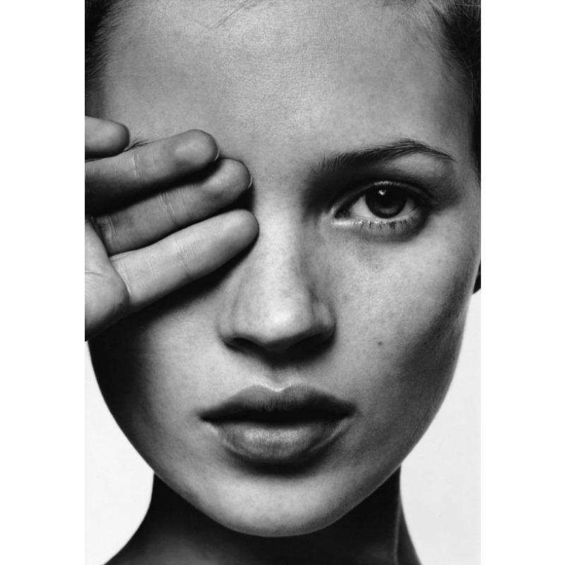Kate Moss Druck Poster Mode Druck Life Is Joke Druck Mode Dekor Model Poster Café Ästhetisches Poster Leinwand Malerei Dekor 50cm×70cm NoFrame von Joom DACH