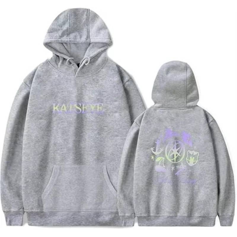 Katseye Merch Distressed Hoodie Mode Hoodies Popmusik Herren Damen Sweatshirt Trainingsanzug Pullover Mantel Mode S von Joom DACH