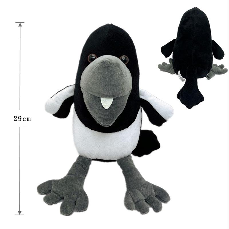 Kawaii 30cm Steve & Maggie Rabe Plüschtier Puppe Spielzeug Plüschpuppe Kinder Geburtstagsgeschenk 30cm von Joom DACH
