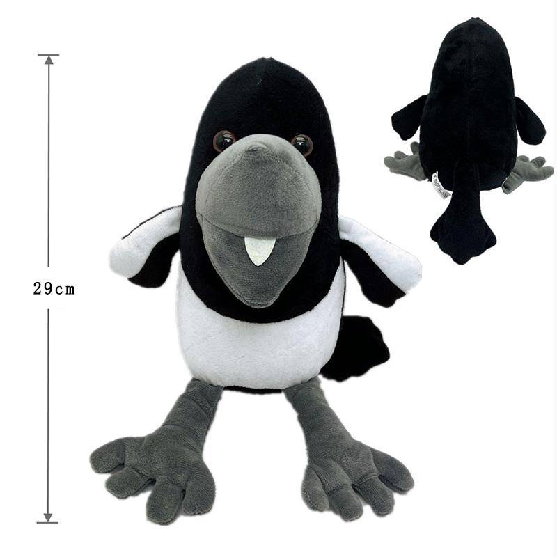 Kawaii 30cm Steve & Maggie Rabe Plüschtier Puppe Spielzeug Plüschpuppe Kinder Geburtstagsgeschenk 30cm von Joom DACH