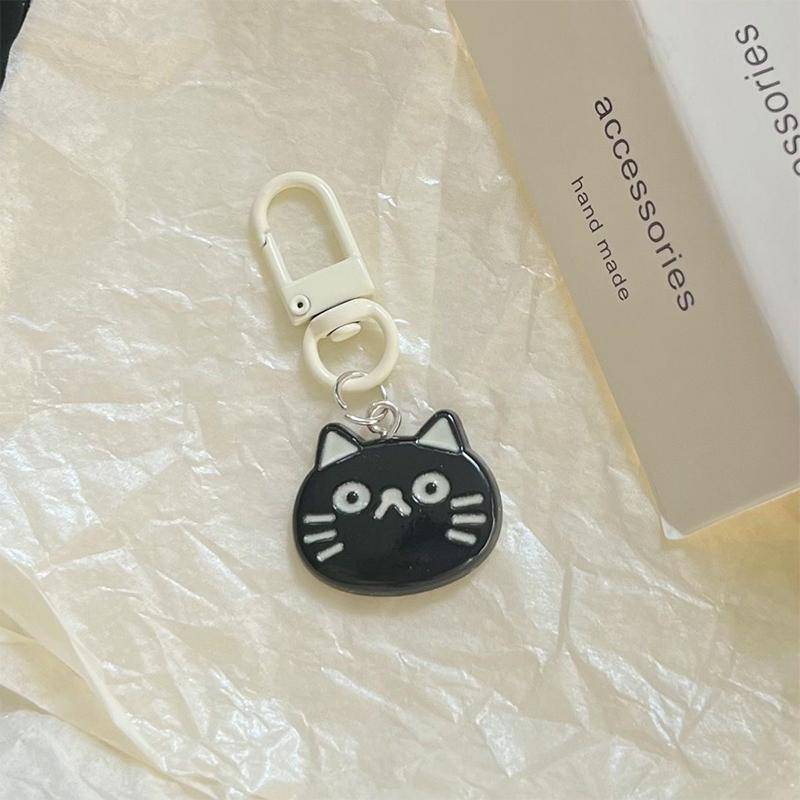 Kawaii Cartoon Schlüsselanhänger Schlüsselring für Frauen Niedliche Harz Fisch Katze Anhänger Schlüsselanhänger Zubehör Schmuck Geschenke von Joom DACH
