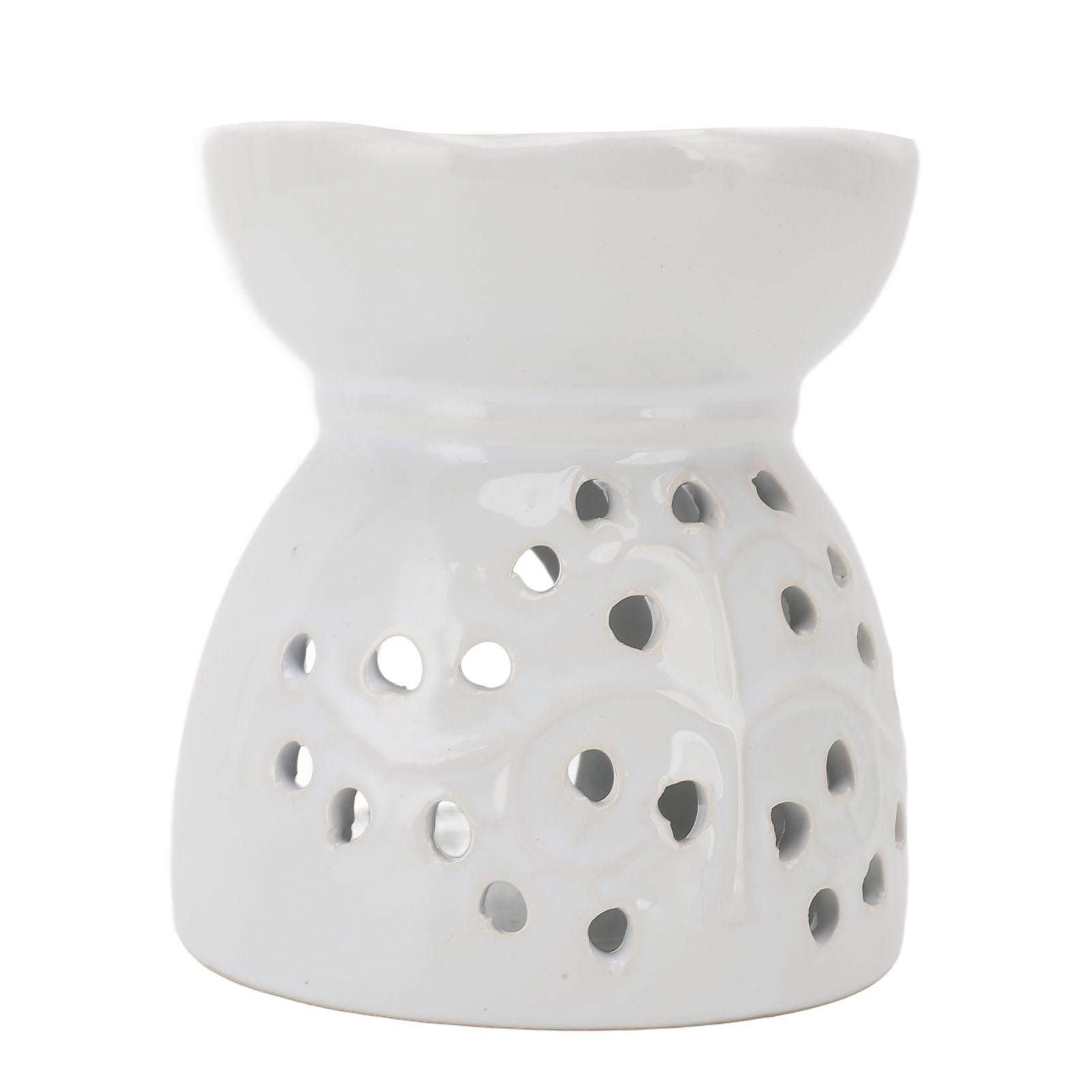 Keramischer Teelichthalter Räucherstäbchen Diffusor Teelichthalter Weiß Multifunktional Zuhause von Joom DACH