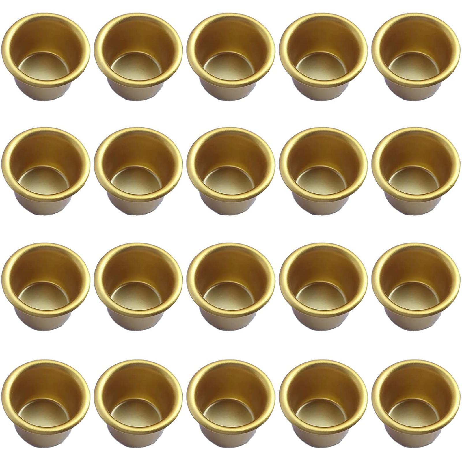 Kerzeneinsatz aus Metall für Stabkerzen Deko Kerzenhalter Kerzenständer DIY Kerzenständer Kerzenständer Gold Set von Joom DACH