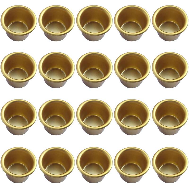 Kerzeneinsatz aus Metall für Stabkerzen Deko Kerzenhalter Kerzenständer DIY Kerzenständer Kerzenständer Gold Set von Joom DACH