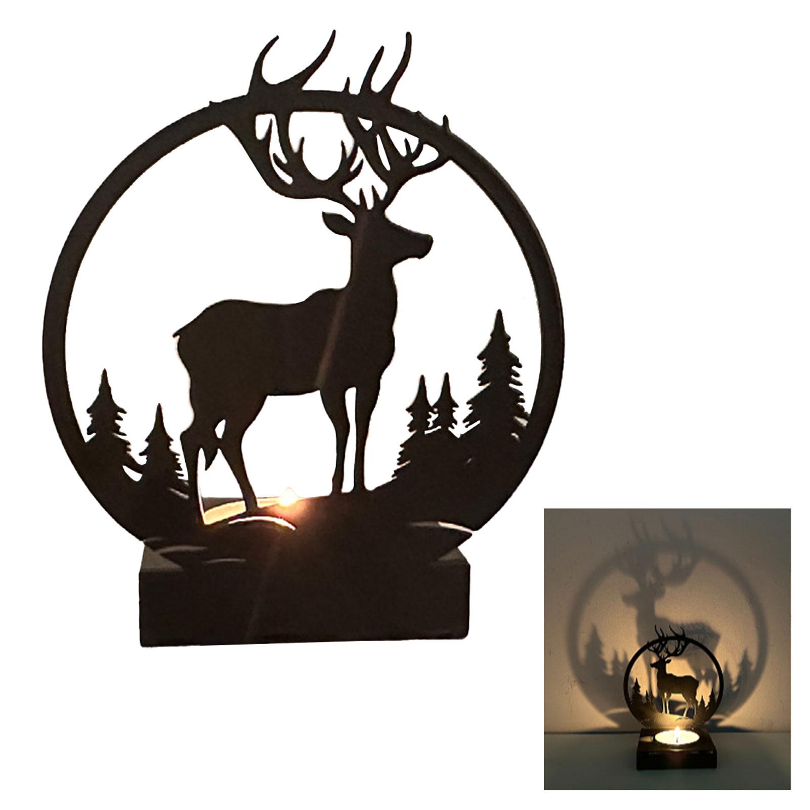 Kerzenhalter Elefanten-Look Langlebig Dekorative Kerzenhalter-Halterung für Zuhause von Joom DACH