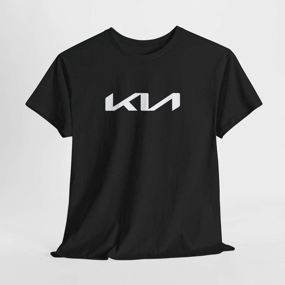 Kia Schwarzes T-Shirt – Unisex T-Shirt für Autoenthusiasten für Männer oder Frauen L von Joom DACH