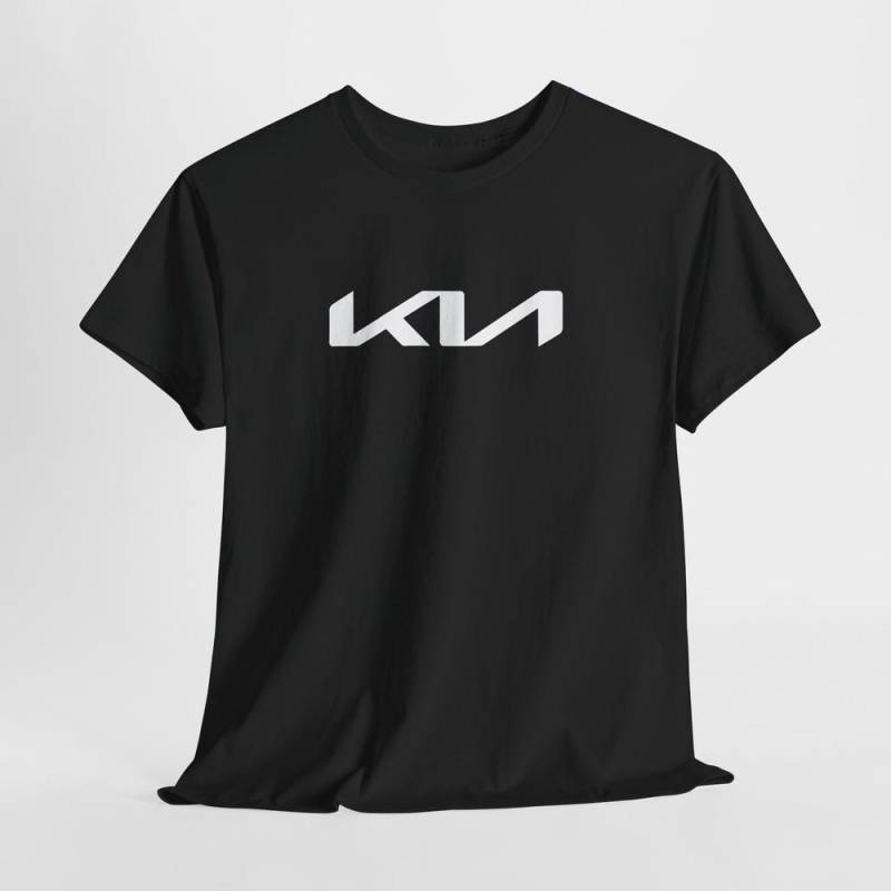 Kia Schwarzes T-Shirt – Unisex T-Shirt für Autoenthusiasten für Männer oder Frauen L von Joom DACH