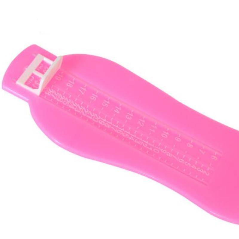 Kid Infant Fuß Messen Gauge Schuhe Größe Messen Lineal Werkzeug Baby Kind Schuh Kleinkind Infant Schuhe Armaturen Gauge fuß messen WBL 1pc 20cm in opp bag rosa von Joom DACH