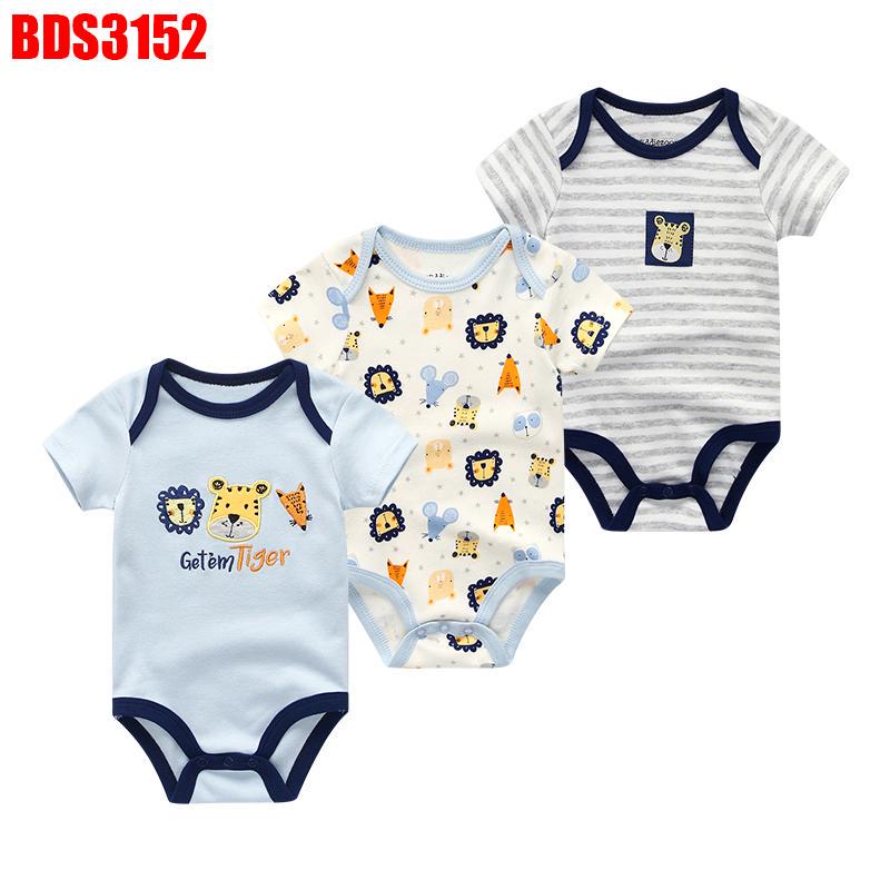 Kiddiezoom Neugeborenes Baby Junge Mädchen Kleidung Baumwolle O-Ausschnitt Kurzarm Baby Strampler Kleidung 6M Kiddiezoom Neugeborenes Baby Junge Mädchen Kleidung Baumwolle O-Ausschnitt Kurzarm Baby Strampler Kleidung 6M von Joom DACH