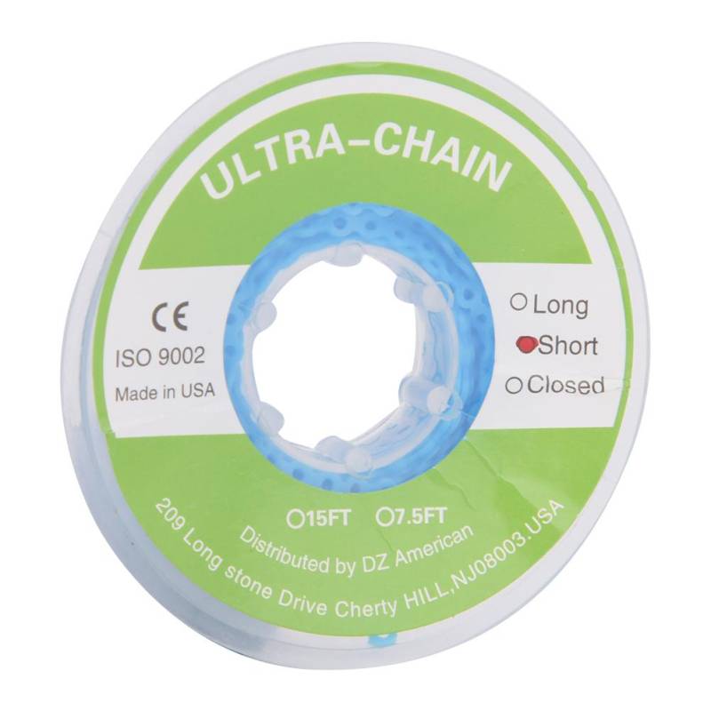 Kieferorthopädische Elastikkette Gummiband Zahnärztliches Werkzeug ZubehörbedarfRosarot blau von Joom DACH