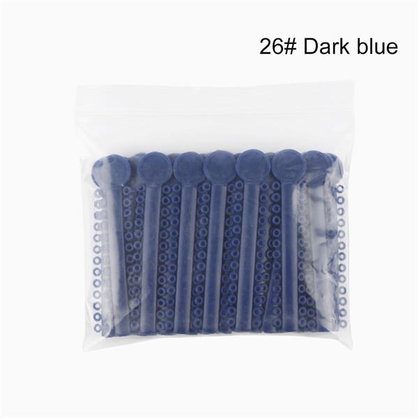 Kieferorthopädische Ligaturbinder, zahnärztliche, elastische Ligaturbinder, elastische O-Ringe, Zahnspangen, Gummibänder 26 von Joom DACH