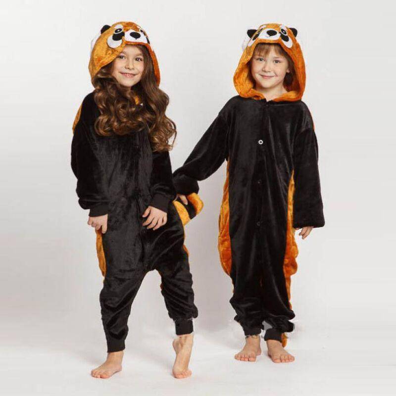 Kigurumi Haie Wolf Onesie Kinder Einhorn Tiger Koalas Pyjamas für Kinder Tier Cartoon Schläfer Kostüm Cosplay Mädchen Licorne Jumspuit 4t von Joom DACH
