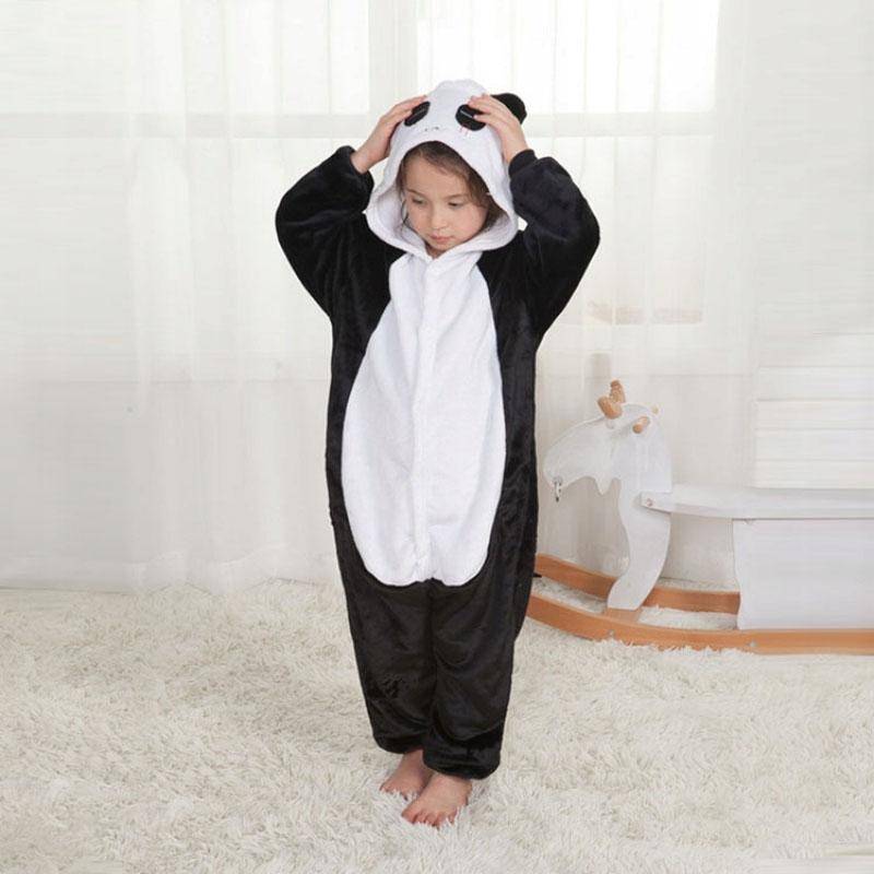Kigurumi Haie Wolf Onesie Kinder Einhorn Tiger Koalas Pyjamas für Kinder Tier Cartoon Schläfer Kostüm Cosplay Mädchen Licorne Jumspuit 6t von Joom DACH