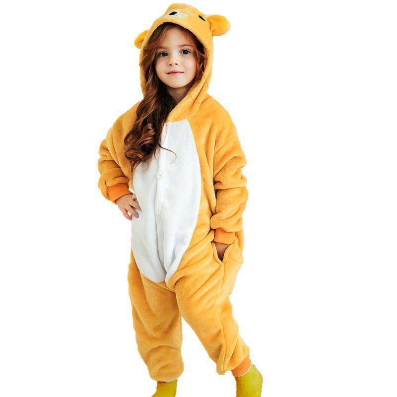 Kigurumi Haie Wolf Onesie Kinder Einhorn Tiger Koalas Pyjamas für Kinder Tier Cartoon Schläfer Kostüm Cosplay Mädchen Licorne Jumspuit 8t von Joom DACH