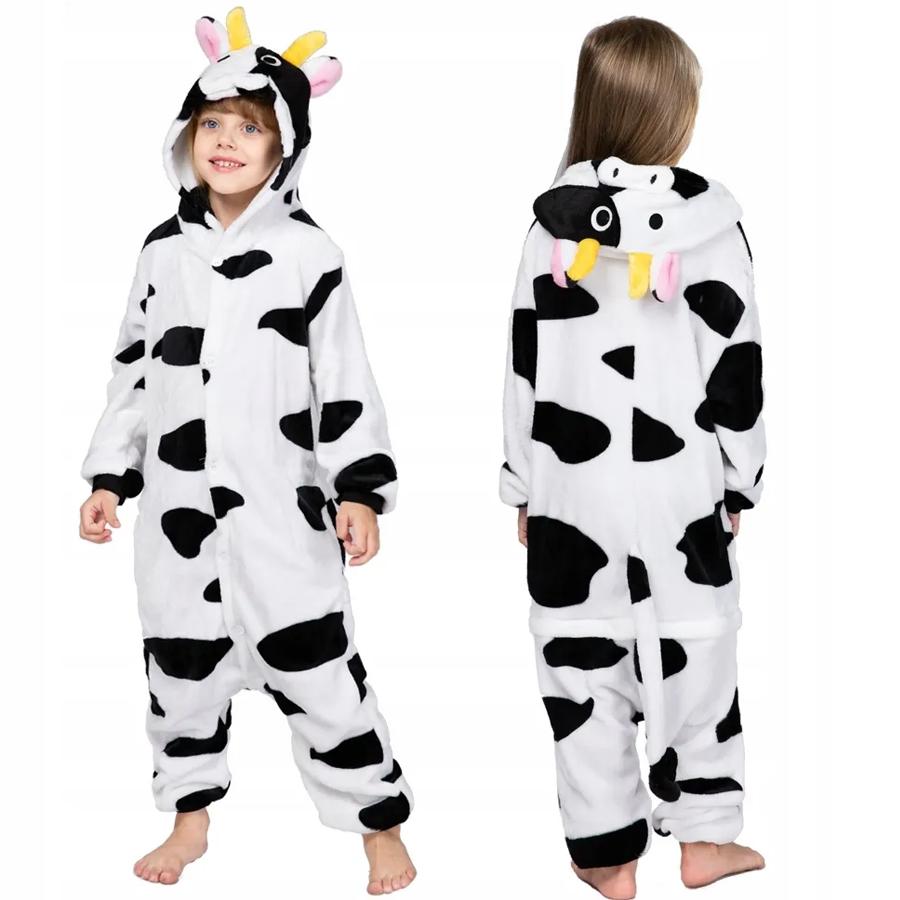 Kigurumi Onesie Kinder Einhorn Pyjamas Für Kinder Tier Cartoon Schläfer Baby Kostüm Winter Mädchen Licorne Jumspuit 8t von Joom DACH