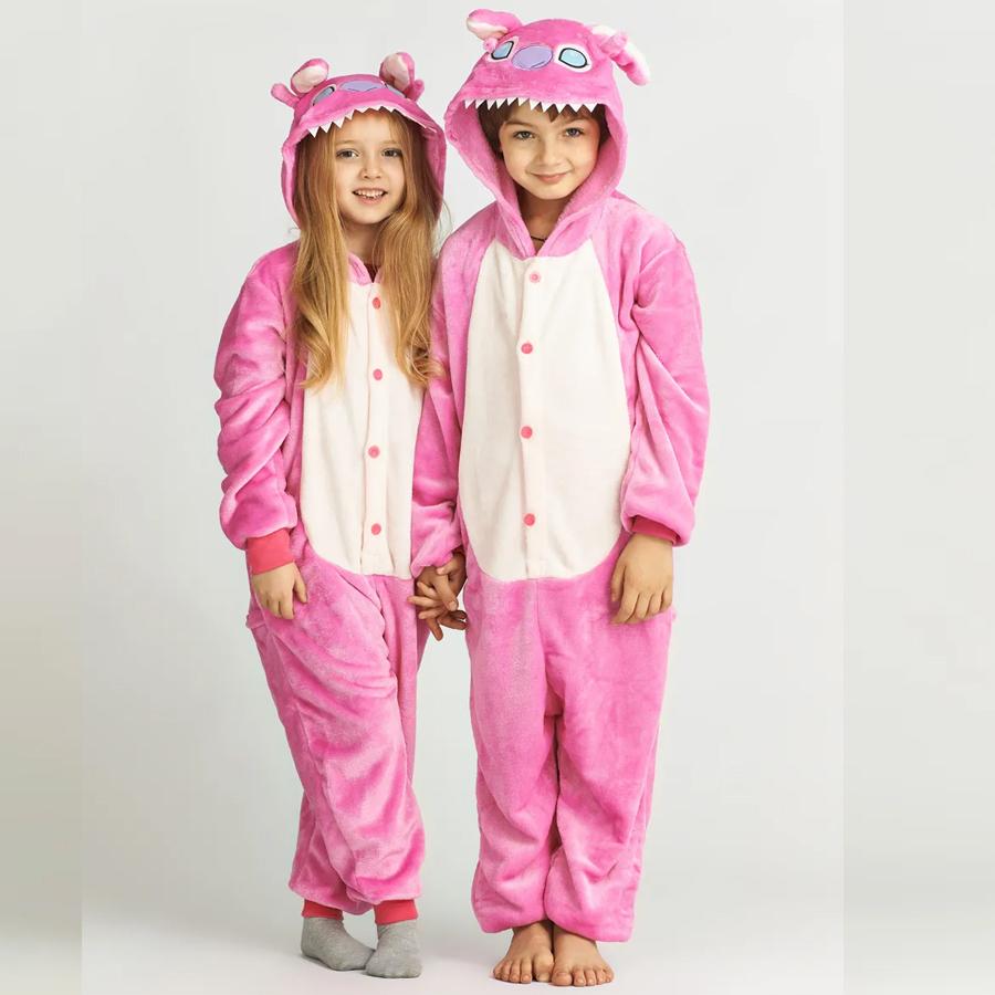 Kigurumi Onesie Kinder Einhorn Pyjamas Für Kinder Tier Cartoon Schläfer Baby Kostüm Winter Mädchen Licorne Jumspuit 8t von Joom DACH