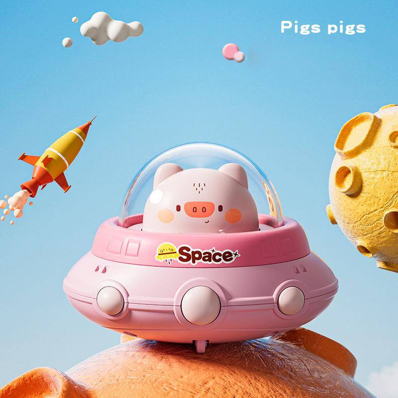 Kinder Auto Spielzeug Weltraumrakete Trägheit Drücken und Losfahren Auto Spielzeug Aufziehautos Spielzeug für Kinder Geschenk Junge Mädchen Rückziehauto neues Modell von Joom DACH