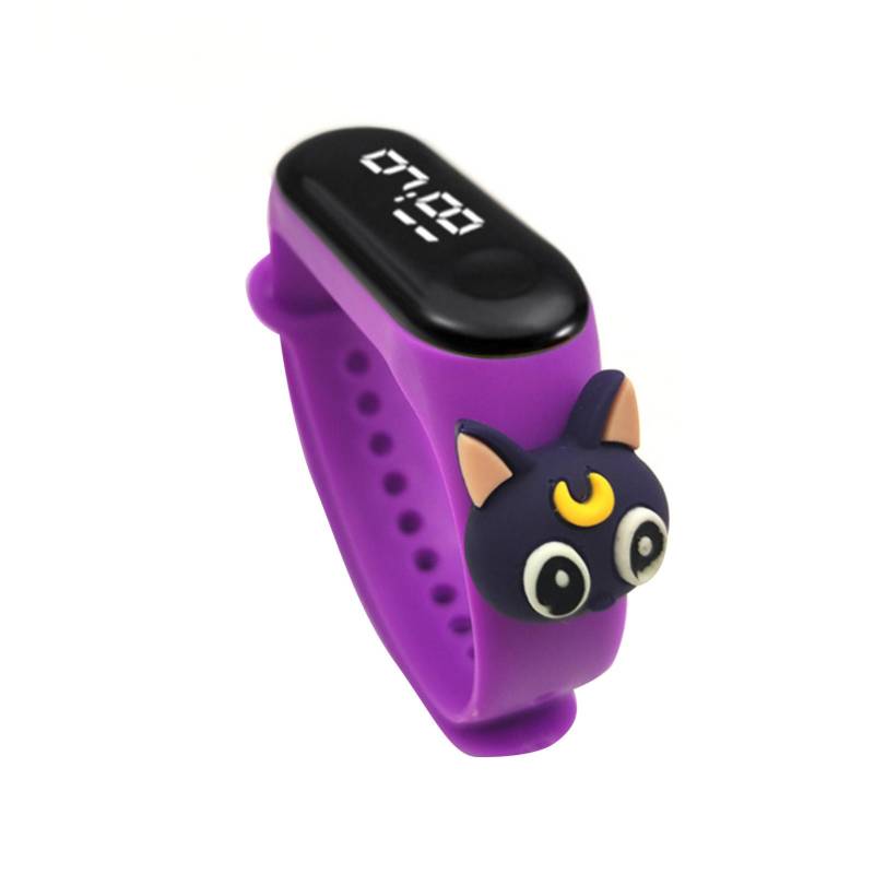 Kinder Cartoon Led Wasserdichte Uhr Student Sport Große Berühren Bildschirm Elektronische Armbanduhr 9 von Joom DACH