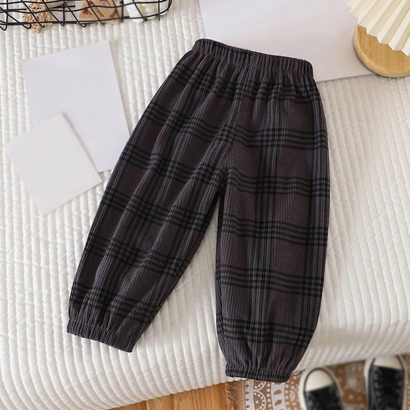 Kinder Casual Hosen Jogginghose Streifen Plaid Gedruckt Jungen Hosen Mädchen Hosen 100 von Joom DACH