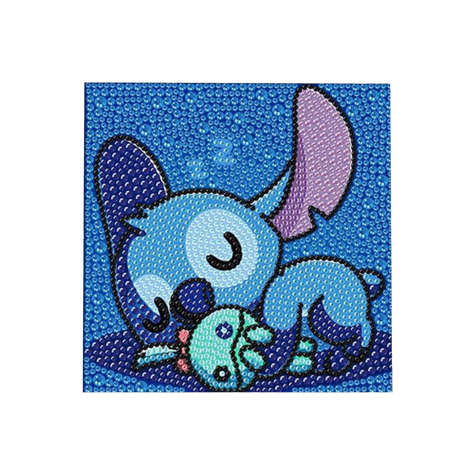 Kinder Diamantmalerei Cartoon Lernspielzeug Aufkleber One Size von Joom DACH