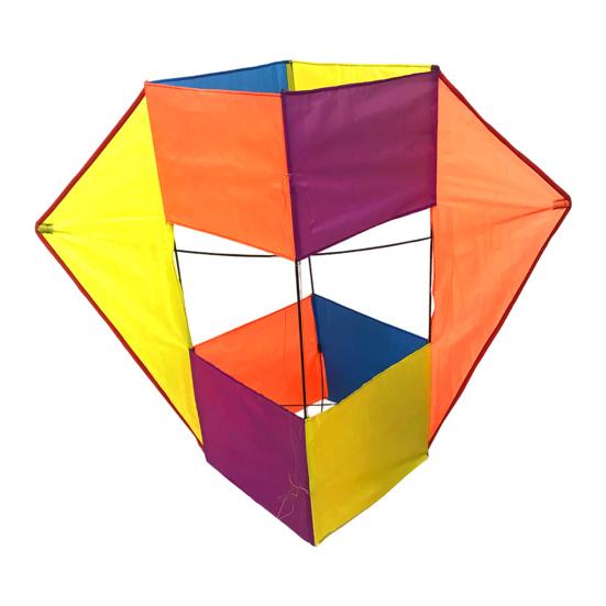 Kinder Erwachsene 3D Kite Einfach zu Fliegen Heavy Duty Outdoor Strand Park orange/gelb von Joom DACH