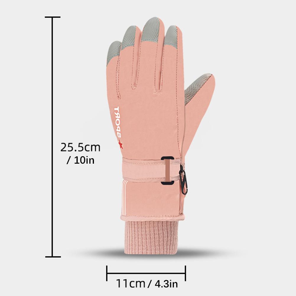 Kinder Fäustlinge Winterhandschuhe Schneehandschuhe Wasserdichte Thermische Winddichte Handschuhe Kaltes Wetter Warme Handschuhe von Joom DACH