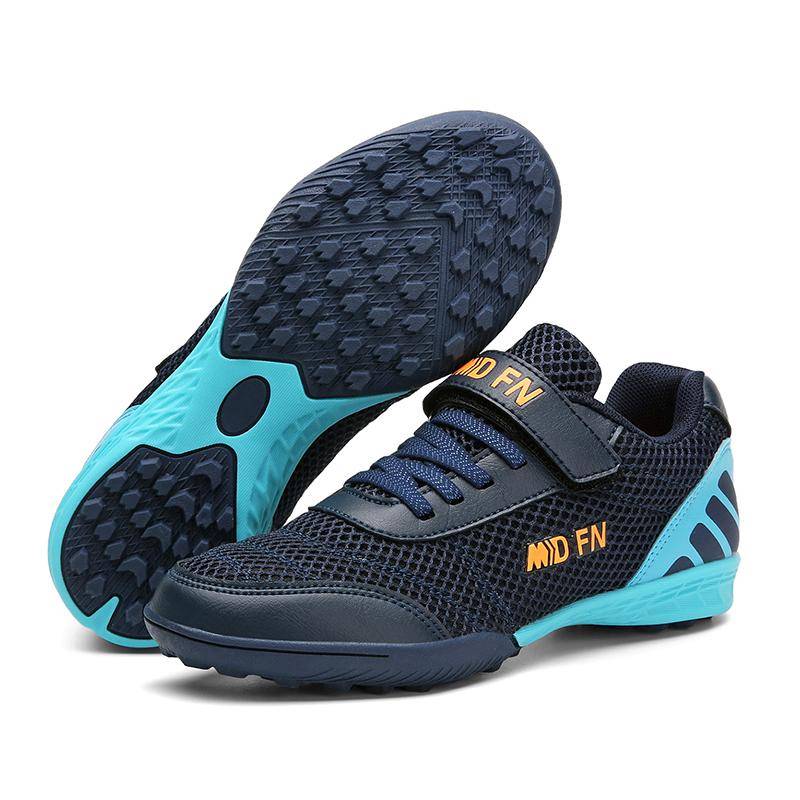 Kinder-Fußballschuhe Society FG Schule Fußballschuhe Stollen Gras Turnschuhe Jungen Mädchen Outdoor-Athletiktraining Sportschuhe 33 dunkelblaue von Joom DACH