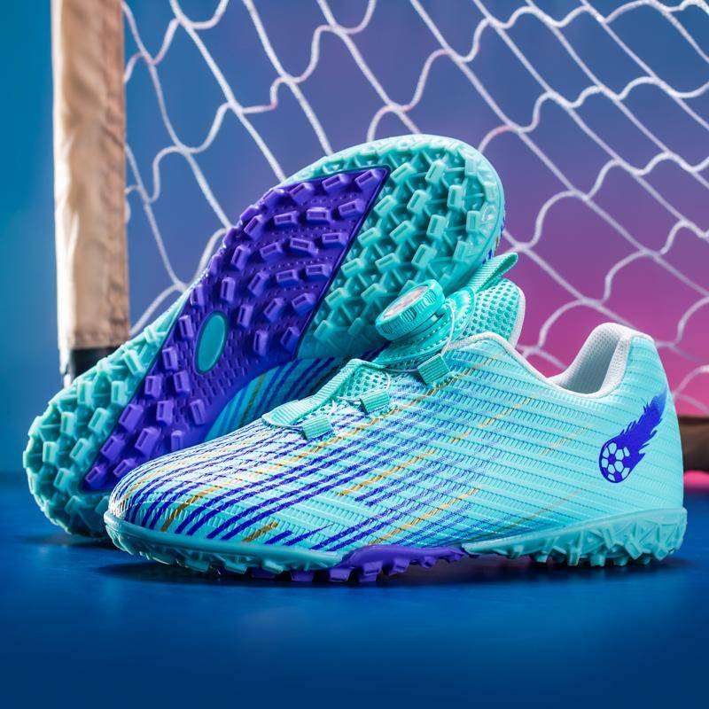 Kinder Fußballschuhe TF/FG Fußballschuhe Stollen Gras Training Turnschuhe Outdoor Sportschuhe Kinder Jungen Mädchen Rutschfeste Kinder 35 von Joom DACH