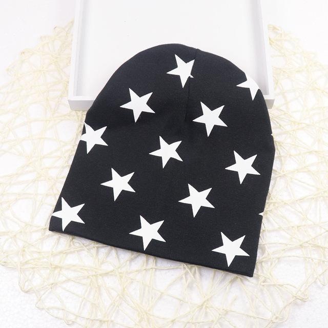 Kinder Gestrickte Hut Neugeborenen Baby Winter Baumwolle Warme Mütze Frühling Herbst Kleinkind Beanie Junge Mädchen Hut 0-3 Jahre alt 0-3years schwarz von Joom DACH
