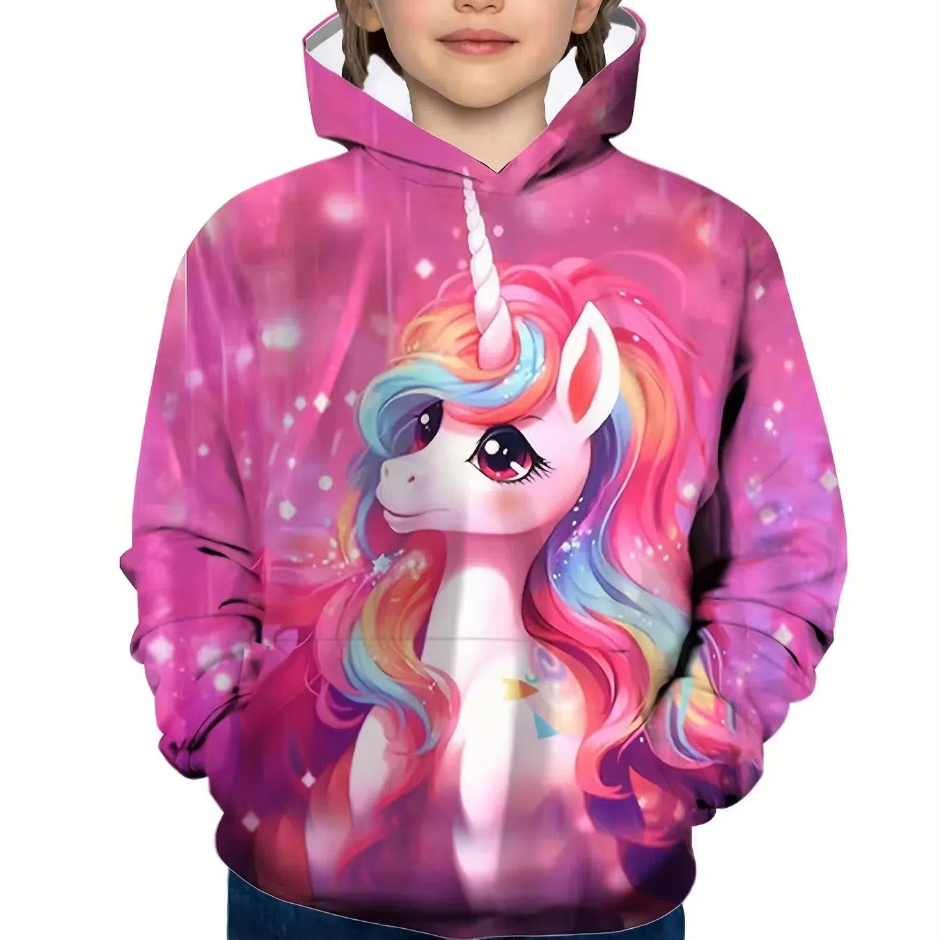 Kinder Hoodie 3D Niedlichen Cartoon Druck Muster Mode Kleidung Lose Sportswear Casual Tops Langarm Jacken Hohe Qualität 100 von Joom DACH