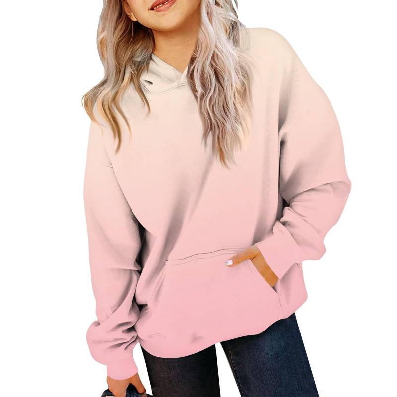 Kinder Hoodie Jungen und Mädchen Langarm Kapuzenpullover mit Tasche 130 rosa Kinder Hoodie Jungen und Mädchen Langarm Kapuzenpullover mit Tasche 130 rosa von Joom DACH