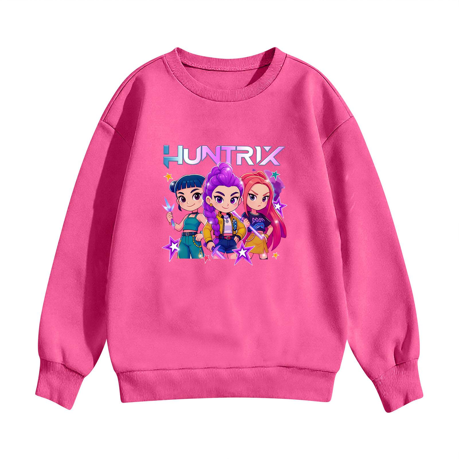 Kinder Hoodie Jungen und Mädchen Mode bedruckt Langarm Hoodie 120 von Joom DACH