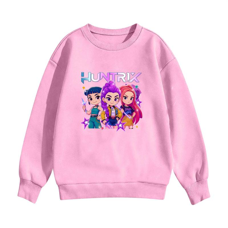 Kinder Hoodie Jungen und Mädchen Mode bedruckt Langarm Hoodie 140 rosa von Joom DACH
