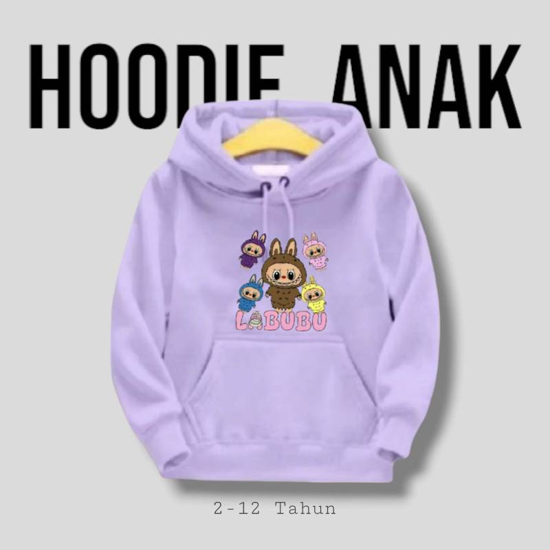 Kinder Hoodie Neu Trendy Labubu Kinder Niedlich Cartoon Lässig Täglicher Hoodie 100-160cm Jungen Mädchen 150 von Joom DACH