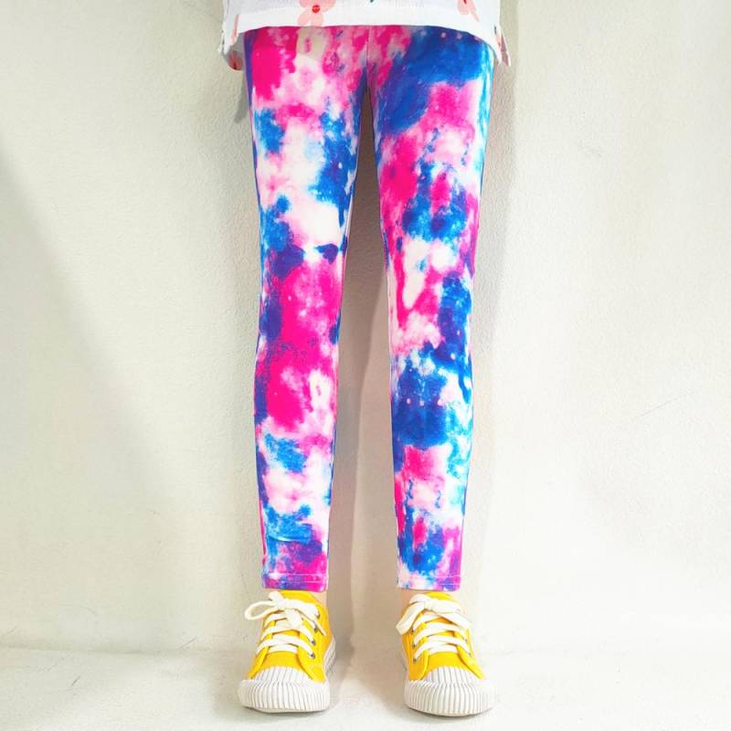 Kinder Hosen Frühling Sommer Baby Mädchen Gedruckt Blume Leggings Kinder Dünne Hose 120 von Joom DACH
