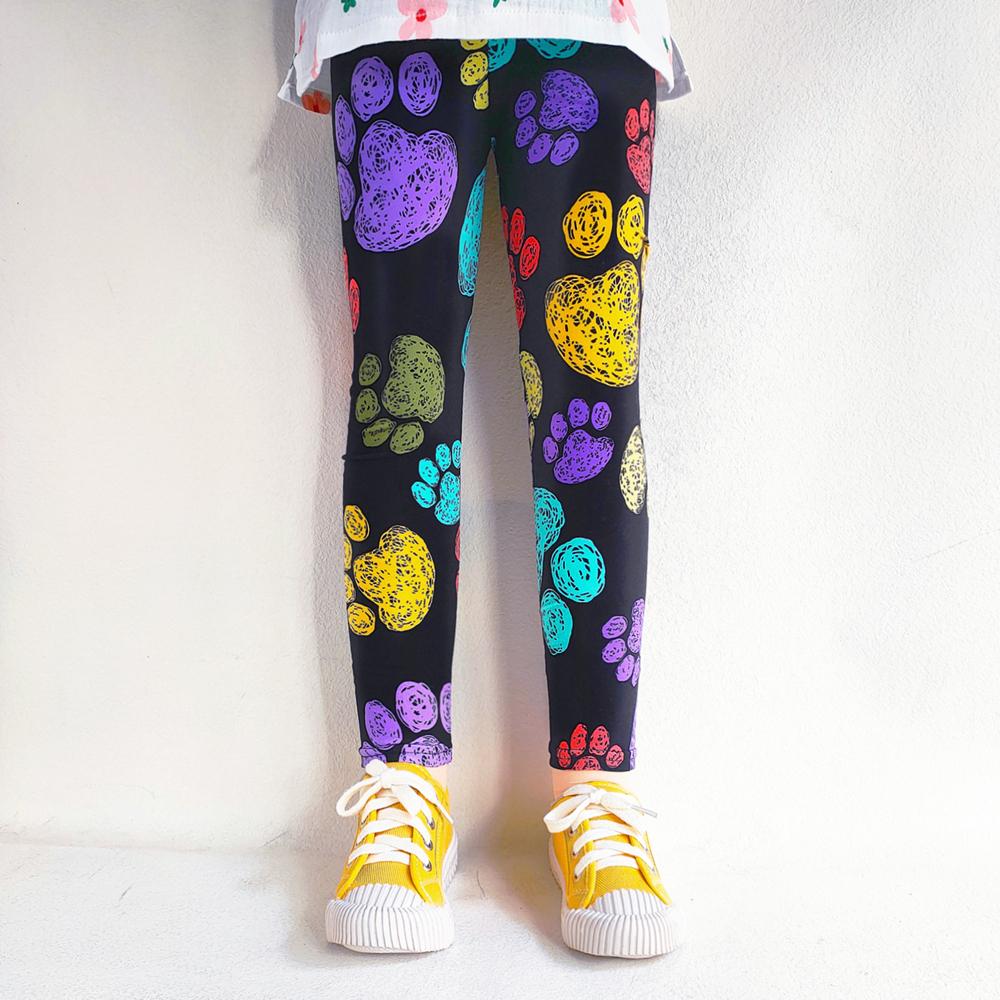 Kinder Hosen Frühling Sommer Baby Mädchen Gedruckt Blume Leggings Kinder Dünne Hose 120 von Joom DACH