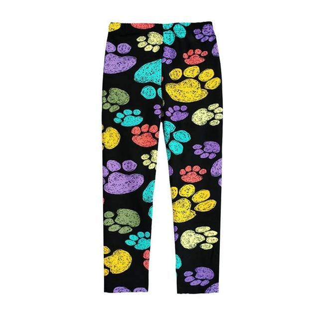 Kinder Hosen Schöne Baby Mädchen Leggings Kinder Hosen Blume Floral Gedruckt Elastische Lange Hosen 130 von Joom DACH