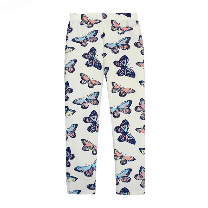 Kinder Hosen Schöne Baby Mädchen Leggings Kinder Hosen Blume Floral Gedruckt Elastische Lange Hosen 130 von Joom DACH